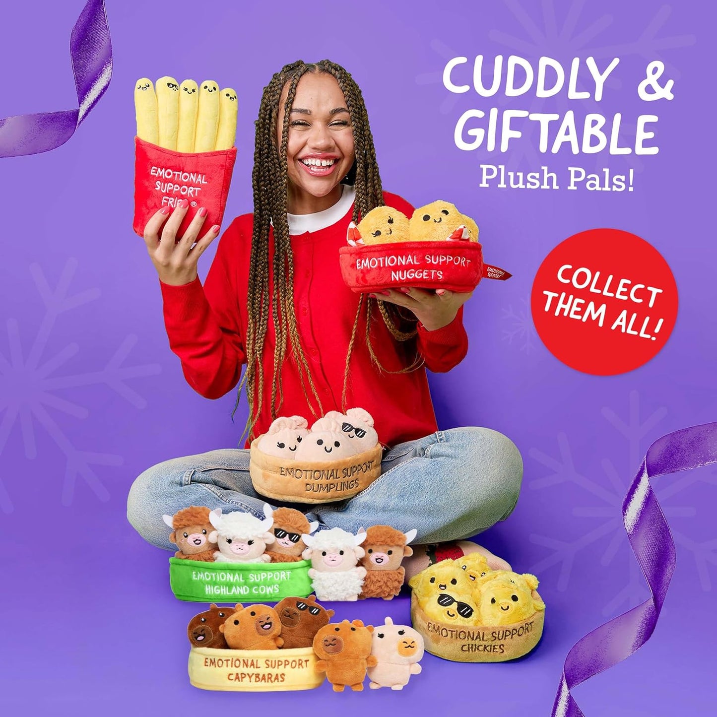 WHAT DO YOU MEME? Emotional Support Hot Dogs – Emotional Support Plushies, Cute Stuff & Funny Gifts by Relatable