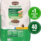 Nutrish Dry Dog Food Real Chicken & Veggies Recipe Whole Health Blend, 40 lb. Bag, (Rachael Ray)