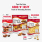 Good'n'Fun Triple Flavor 7 inch Rolls, Chews for Dogs, 6 Count (Pack of 1)