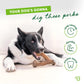Benebone Wishbone Durable Dog Chew Toy for Aggressive Chewers, Real Bacon, Made in USA, Medium
