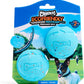 Chuckit! Rebounce Ball Dog Toy - Bouncy Fetch Balls for Dogs 20-60 lbs - Made from Durable Rubber - Outdoor Pet Toys - Size Medium - 2.5-inch Diameter - Pack of 2 - Blue