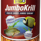 Tetra JumboKrill Freeze-Dried Jumbo Shrimp 14 Ounces, Natural Shrimp Treat For Aquarium Fish, Red