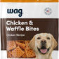 Amazon Brand - Wag Dog Treats, Chicken and Waffle Bites, 24 oz Resealable Pack of 1