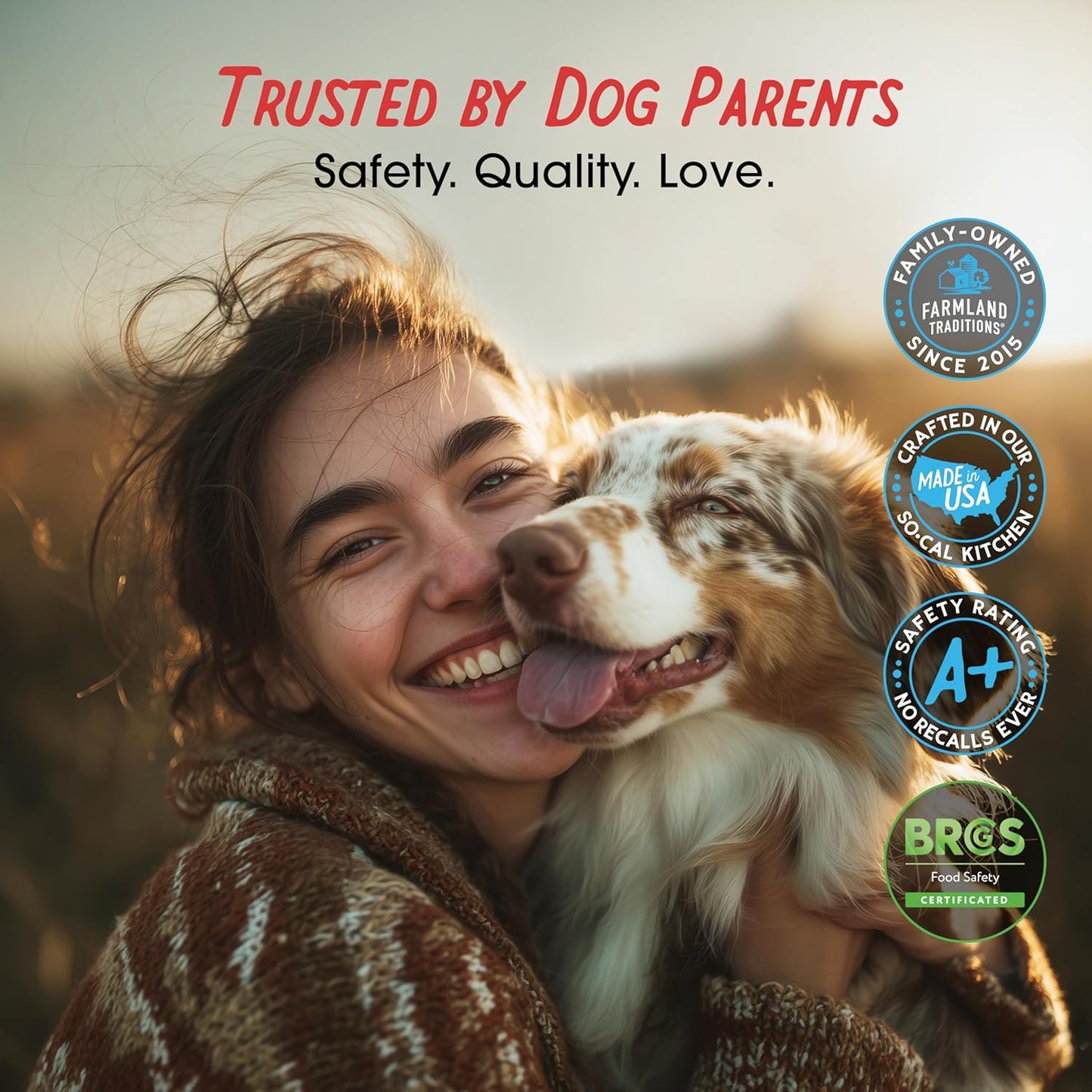 Farmland Traditions Filler Free Dogs Love Chicken Premium Jerky Treats for Dogs, 3 lb. Bag