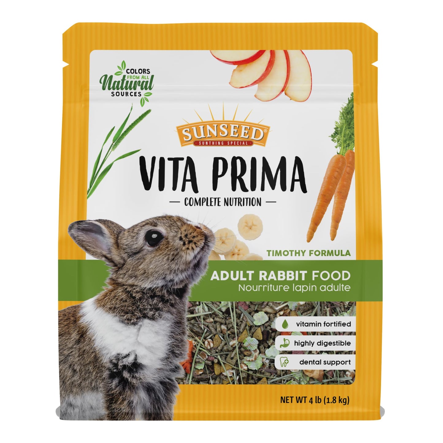 Sun Seed Vita Prima Adult Rabbit Food 4 lbs.