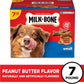Milk-Bone Peanut Butter Flavor Naturally & Artificially Flavored Dog Biscuits - Crunchy Dog Treats - 7 Pounds (Packaging Design May Vary)