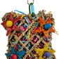 Super Bird Creations SC208 Foraging Toy - Ideal for Small Animals - Fun & Entertaining Animal Toy - Pickin’ Pocket Design - Made with Safe Components - 5” x 3” x 7.5”