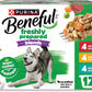 Purina Beneful Freshly Prepared Blends Wet Dog Food Variety Pack with Beef, Chicken, or Lamb Dog Food - (Pack of 12) 10 oz. Tubs