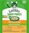 Greenies Feline Smart Purees Healthy Indoor Lickable Cat Treats with Real Chicken, 0.49 oz. Tubes, 20 Count
