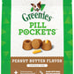 Greenies Pill Pockets for Dogs, Large Size Soft Dog Treats, Peanut Butter Flavor, 15.8 oz. Pouch