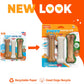 Nylabone New Puppy Starter Kit, 2 Chew Toys and 1 Natural Treat for Puppies, Puppy Teething Toy, Bacon & Chicken Flavor, Small Dogs - Up to 25 lbs., 3 Pack