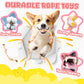 XIUGOAL Pink Puppy Toys - 9 Pack Puppy Chew Toys for Teething, Enrichment Dog Toys for Small Dogs to Keep Them Busy, Squeaky Plush Toy for Boredom