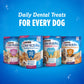 DentaLife Daily Oral Care Dog Treats for Small and Medium Dogs, Chewy Dental Treat to Freshen Breath and Fight Tartar, Chicken Flavor - 40 ct. Pouch