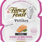 Purina Fancy Feast Petites Seared Salmon Entree With Spinach in Gravy Gourmet Wet Cat Food - (Pack of 12) 2.8 oz. Tubs
