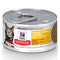 Hill's Science Diet Urinary Hairball Control, Adult 1-6, Urinary Track Health & Hairball Control Support, Wet Cat Food, Chicken Minced, 2.9 oz Can, Case of 12