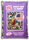 Valley Farms Fruit Nut & Berry (4 LB) Wild Bird Food Outside Feeders, Bird Seed with Dried Fruit, Peanuts, Sunflower, and Safflower, High Energy Mix for Healthy Birds!