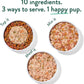Portland Pet Food Company Fresh Dog Food Pouches - Human-Grade Toppers Wet Pet Meal & Mixers - Small & Large Breed Puppy & Senior Dogs - Gluten-Free, Limited Ingredient Rosie’s Beef N' Rice - 8 Pack