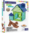 Magna-Tiles Dog House 13-Piece Magnetic Construction Set, The Original Magnetic Building Brand