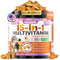 Taurine for Cats Vitamins Treats, 15 in 1 Cat Multivitamin Support Joint, Skin Coat, Digestion, Immunity & Energy, 500 Crunchy & Creamy Chews with Essential Vitamin for Cats All Ages (90-Day Supply)