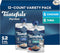 Blue Buffalo Tastefuls Purées Variety Pack Wet Cat Food Complement (Chicken & Tuna) Made with Natural Ingredients, for All Life Stages, 3-oz.
