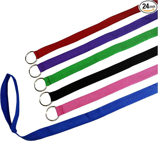 Downtown Pet Supply 6ft Dog Kennel Slip Lead Leash for Dogs - Veterinarian, Grooming, Daycare & Animal Rescue Supplies - One Size Fits All - 1" Thick