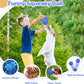 Indestructible Squeaky Dog Ball, Relieves Anxiety, Cleans Teeth, Interactive Chew Toy for Aggressive Chewers, Dog Toy for Large Breeds, Outdoor Waterproof