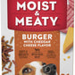 Purina Moist and Meaty Burger With Cheddar Cheese Flavor Dry Soft Dog Food Pouches - 36 ct. Pouch