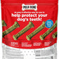 Milk-Bone Brushing Chews Daily Dental Dog Treats, Fresh Mint Flavor, Small/Medium, 25 Count