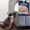 10 Pack XL Anti Cat Scratch Furniture Protector - Couch Protector from Cat Claws w/Twist Pins - Heavy Duty, Strong, Clear, Easy-to-Apply Scratching Deterrent and Shield for Sofa