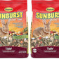 Higgins 2 Pack of Sunburst Gourmet Blend Rabbit Food, 3 Pounds Each