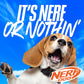Nerf Dog 11.5in 3-Ring TPR Tug - Blue, Green & Orange