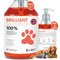 Salmon Oil for Dogs - Healthy Skin & Coat, All Natural Norwegian Fish Oil Food Supplement for Pets, Omega 3 EPA DHA, Ideal for Shedding, Allergy, Itching, Dry Skin, Joint & Bone Health - 16.9 Oz