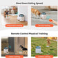 Potaroma Dog Puzzle Feeder Toy, Interactive IQ Training, Electronic Treat Dispenser, Automatic Rechargeable with Remote for Food Dispensing, All Breeds, 280ml Capacity