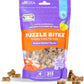 Outward Hound by Nina Ottosson Puzzle Bitez USA Made Dog Treats, Peanut Butter Flavor, Bite-Sized Training Reward and Interactive Puzzle Toy Treats, 7.5oz