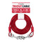 Tuff Pupper Dog Tie Out Cable 60 Feet | Dog Runner Cable for Yard 60 ft | Heavy Duty Lead | Water & Rust Resistant Industrial Strength Steel | 360