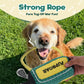 PUPROAR Golf Dog Toy – Funny Dog Christmas & Birthday Gift with Squeaker Rope & Crinkle, Fun & Interactive Puppy Present & Stocking Stuffer