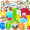 KIPRITII 25 Pack Various Dog Toys Set – Ideal for Teething, Entertainment & Interactive Play, Includes Puppy Toys, Rope Toys, Treat Balls and Squeaky Dog Toys