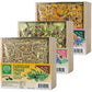 Small Pet Select Forage Tray Bundle, 3 Pack of Foraging Trays for Rabbit, Guinea Pig, Hamster or Bunny - Natural Treats, Dandelion, Flower, Herb Mix 2.5oz Each