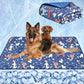 wegreeco Pet Dog Cooling Mat, Outdoor Dog Cooling Pad, Lightweight Bed Cooling Blanket for Dogs and Cats,Small Medium Large Puppy Cool Pad for