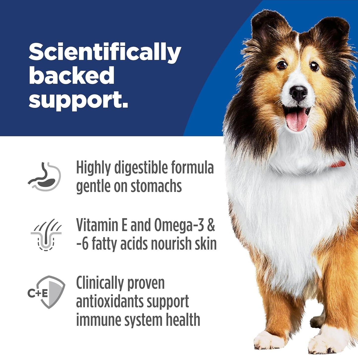 Hill's Science Diet Sensitive Stomach & Skin, Adult 1-6, Stomach & Skin Sensitivity Support, Dry Dog Food, Chicken Recipe, 30 lb Bag