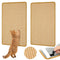 Carpet Cat Scratching Mat Sisal, 2 Packs Sisal Fabric Large 23.6" x 15.7" Scratching Pad for Indoor Cats with Adhesive Hook Loop Tape, Cat Scratching Rug Wall Scratchers for Indoor