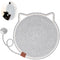 Cat Scratcher Mat, Natural Cotton Rope Cat Scratch Pad, 15.7'' Round Horizontal Floor Cat Scratching Pads for Indoor Cats, Cat Furniture Protector for Wall, Couch, Carpets, Sofas