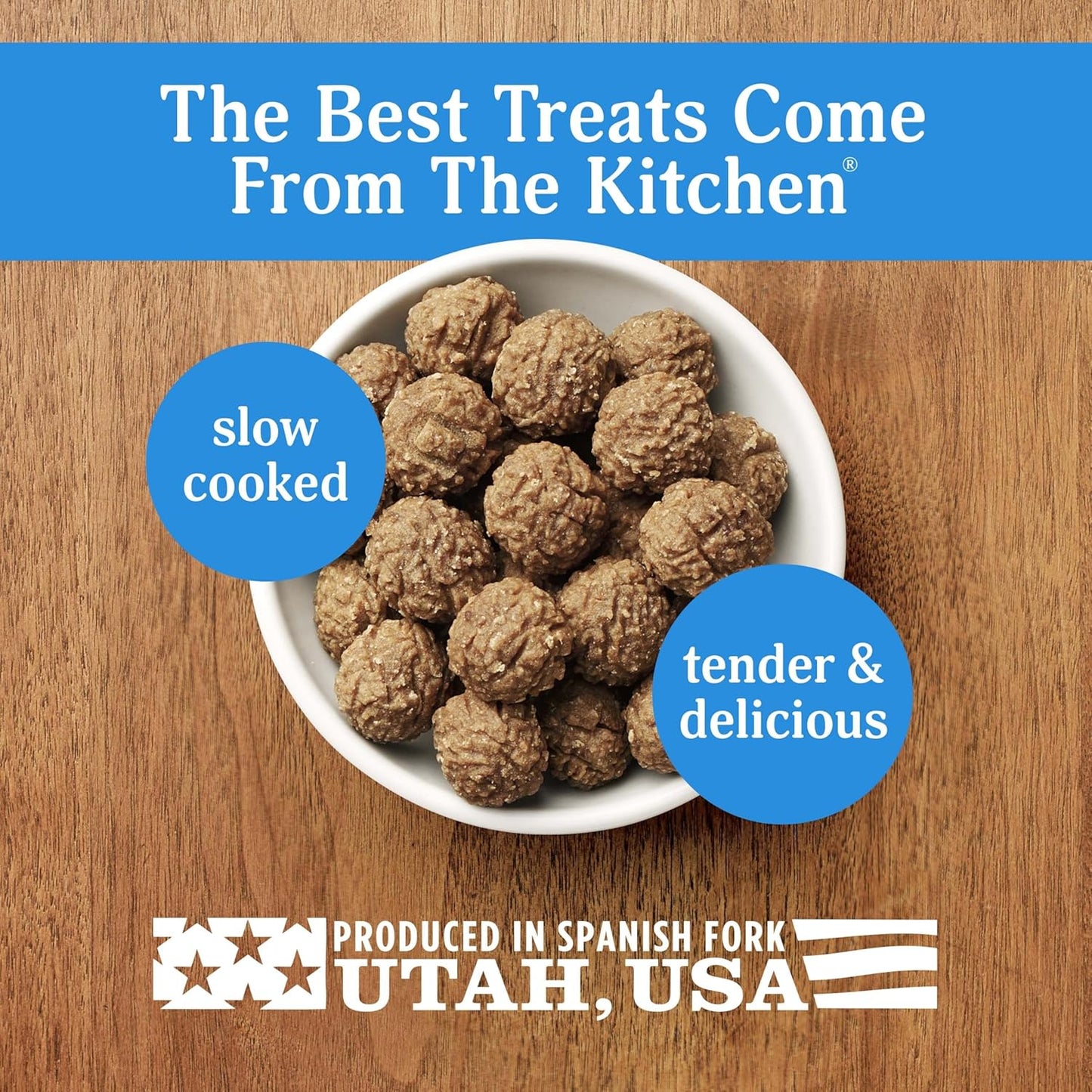 Milo's Kitchen Chicken Meatballs Dog Treats, 18-Ounce