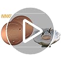 NNG 1 Pack Bird Bath Copper Disk,0.6mm Thick Reinforced 99.9% Pure Copper Bird Bath Purification Disk with Triple-Point Support,Physical Safe Water Cleaner for Outdoor Birdbaths Bowls,All-Season Use