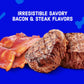 Kibbles 'n Bits Dry Dog Food, Savory Bacon & Steak Flavor for Adult Dogs 16 lb. Bag