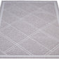 Basics Less-Mess Litter Trapping Cat Litter Box Mat, Soft on Kitty Paws, Waterproof, Scatter Control, 24" x 35", Grey
